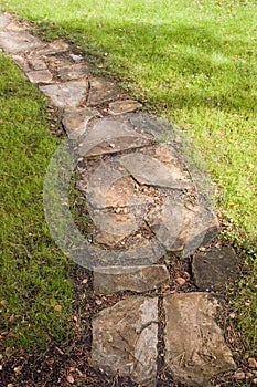 Stone path