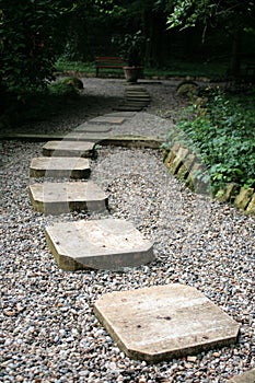 Stone path