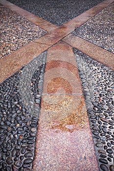 Stone pathway