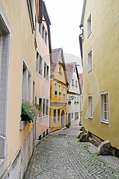 Stone-Paved Alley