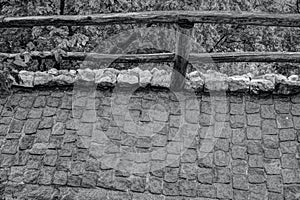 Stone Paved Path in Plitvice National Park photo