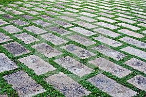 Stone pavement photo