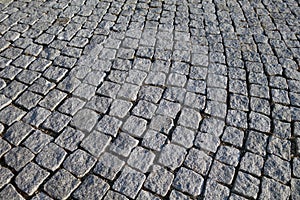 Stone pavement texture