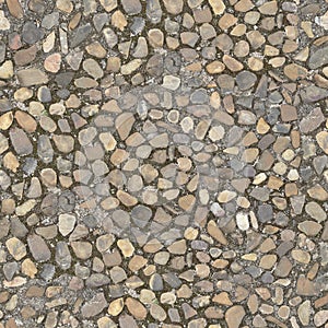 Stone pavement texture