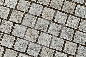 Gray cobbles textured background
