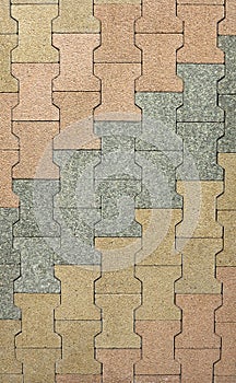 Stone paving texture. Abstract pavement background