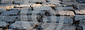 Stone paving texture. Abstract structured