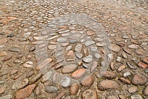 Stone paving texture. Abstract structured background