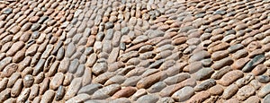 Stone paving texture. Abstract structured background