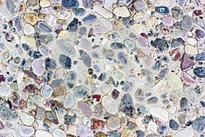 Stone pebble colorful background