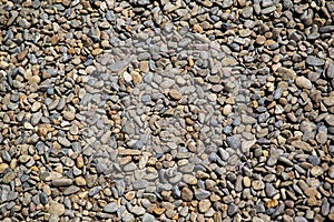 Stone pebble texture