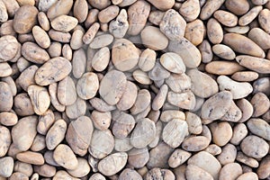 Stone pebbles texture background for interior exterior decoration and industrial construction concept design