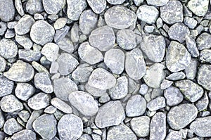 Stone pebbles texture background multicolour for interior exterior decoration and industrial construction concept design