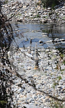 Stone Pile Sesia River