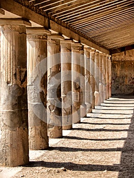 Stone pillars from an ancient era