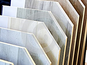 Stone polymer laminate in store