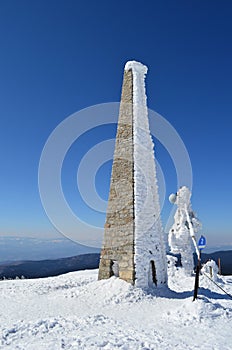 Stone pyramid