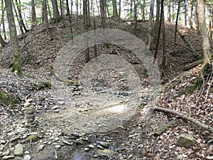 Stone Pyres Hidden Waterfall Trail, Belfast NY