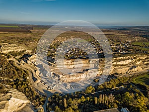 Stone Quarry Aerial.