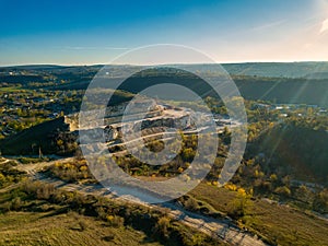 Stone Quarry Aerial