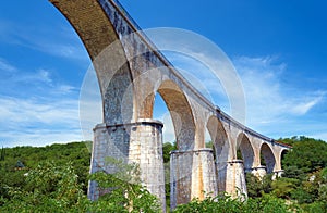 Stone, Railway viaduct over the River Ardeche