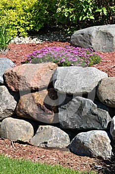 Stone Retaining Wall