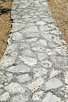 Stone road