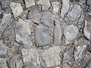 Stone road background