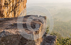 Stone or Rock Mountain Hill at Pha Hua Rue Phayao Attractions Thailand Travel