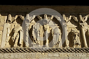 Stone romanesque apostles