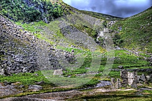 Stone Ruins in Glendalough