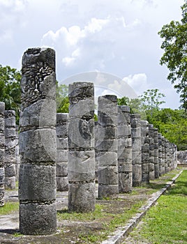 Stone ruins, Mexico