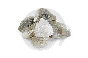 Stone salt isolated