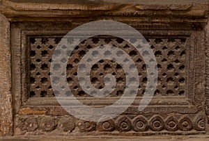 Stone sculpted windows