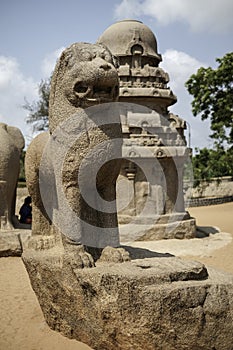 Stone sculpture in Chennai India