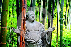 Stone sculpture in Nanshan Zhuhai ecological tourism area