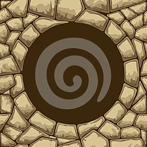 Stone seamless pattern