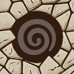 Stone seamless pattern