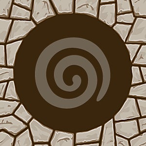 Stone seamless pattern