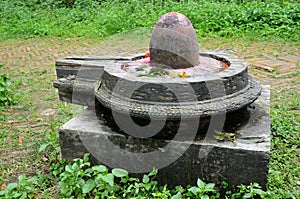Stone Shiva lingam