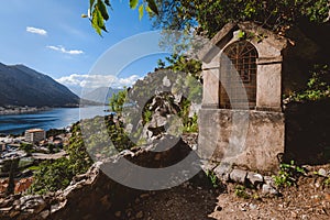 Stone Shrine on Kotor Fortress Path