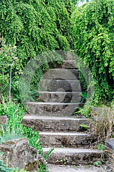 Stone stair outdoor