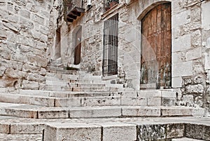 Stone staircase