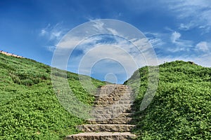 Stone stairs