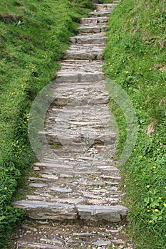 Stone stairs