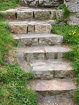 Stone stairs