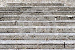 Stone stairs, detail of an ancient stair
