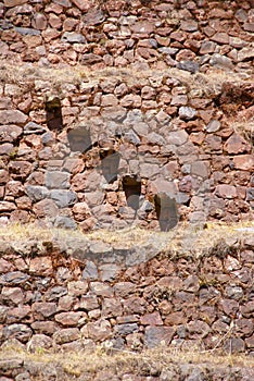 Stone stairsteps, Inca stone walls