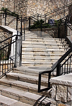 Stone stairway