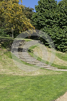 Stone Stairway leading Chartwell Winston Churchill Home